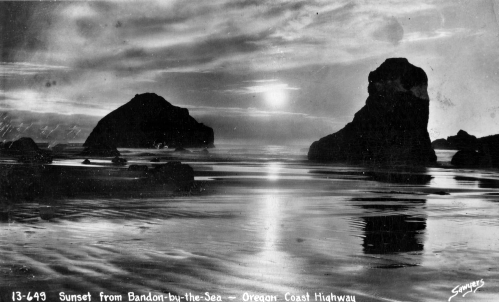 Bandon beach view